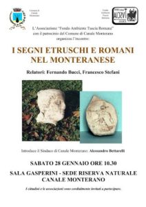 canale monterano segni etruschi