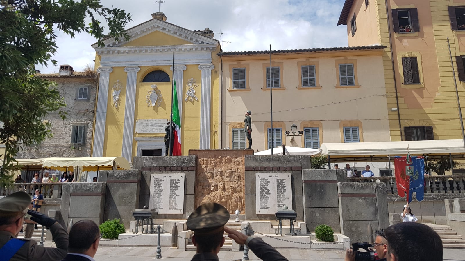 Cerimonia della festa dell'artiglieria dell'esercito. Centenario della