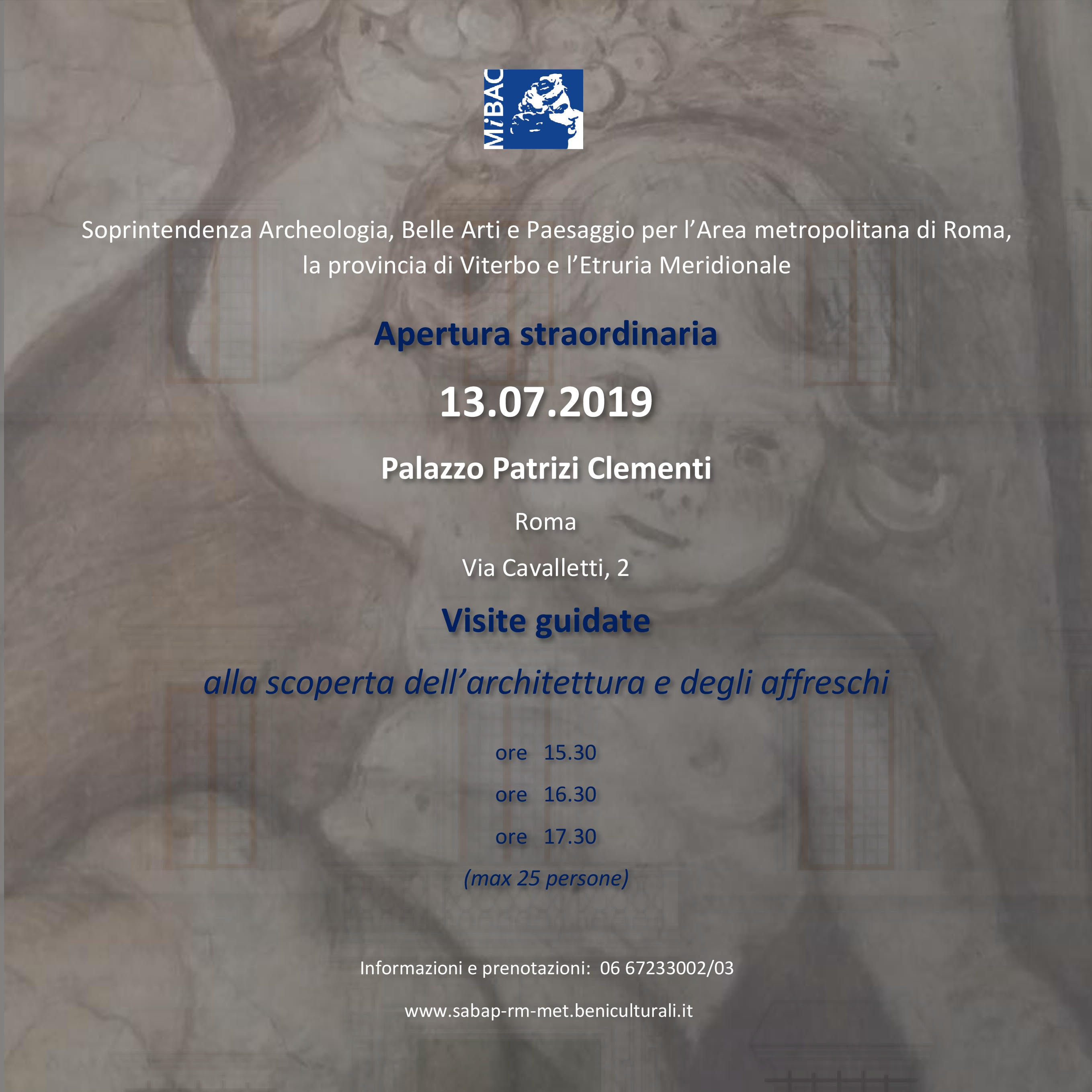 Roma Apertura Con Visite Guidate Palazzo Clementi Arte E Architettura Nel Rione S Angelo Lagone