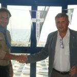 Francesco Di Fonzo (Presidente degli Scout d’Europa – FSE) e l’Ammiraglio Donato Marzano (Presidente Nazionale della LNI)