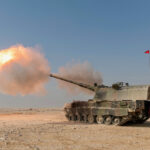 10. PZH 2000 in un intervento di tiro