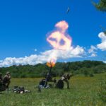 3. Campagna tiri 185° reggimento Artiglieria Paracadutisti Folgore