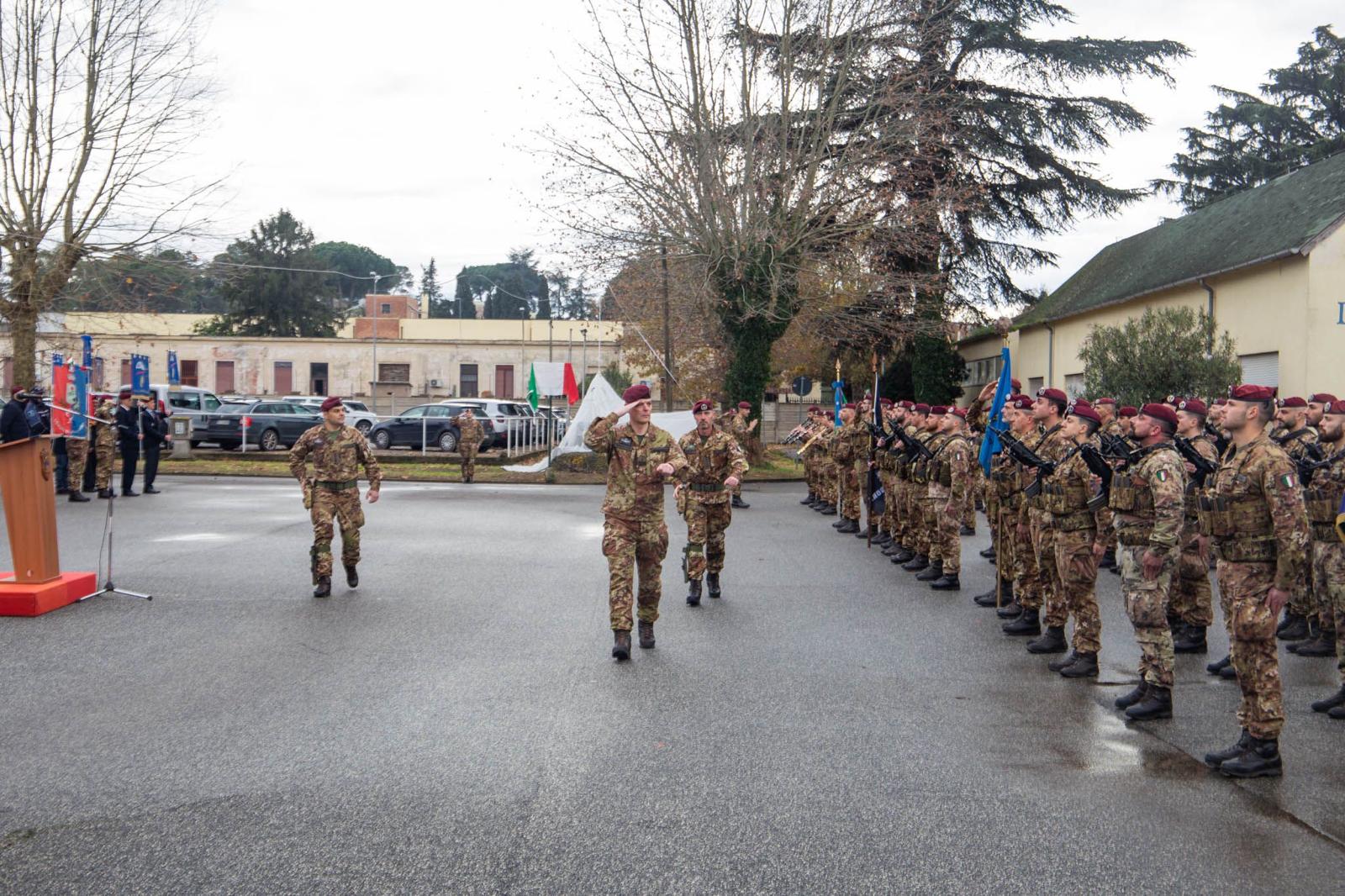 Foto 10 – Il Generale Bernacca Comandante della Brigata Paracadutisti Folgore
