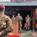 Foto 4 – Intervento del Comandante di reggimento Cedente