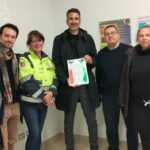 Sindaco, dottor Marco Crocicchi, con i rappresentanti del Consiglio di Quartiere Bracciano Nuova e il Presidente AVAB odv