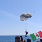 atterraggio paracadutista