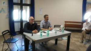 il sindaco Crocicchi in conferenza