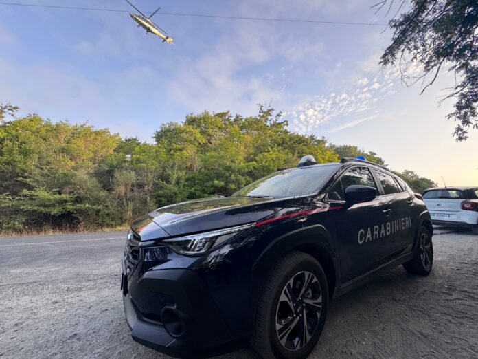 operazione antidroga dei carabinieri