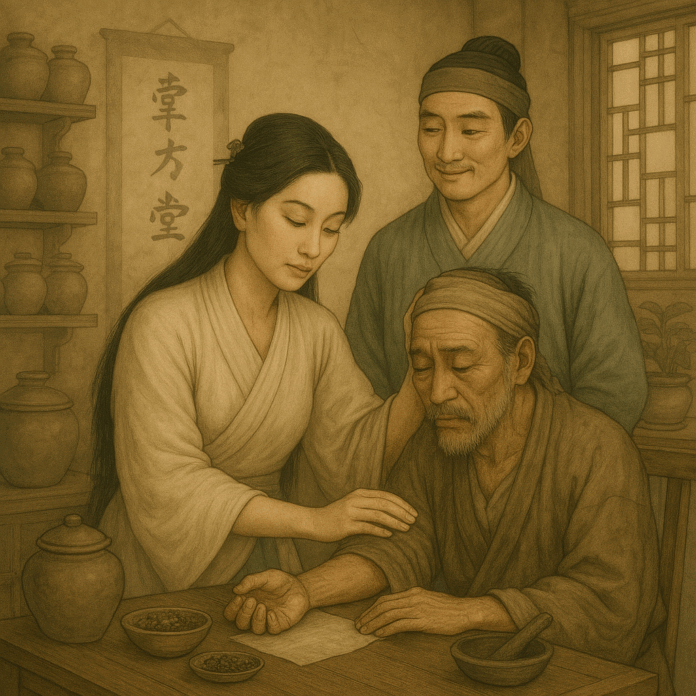 Hangzhou Lago dellOvest: Bai Suzhen cura i malati