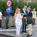 Tricolore donato dai Lions all'ospedale di Bracciano