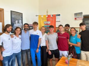 il giovane atleta De Santis celebrato dall'Amministrazione Gubetti