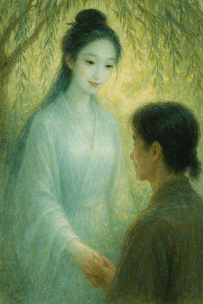 Hangzhou Lago dellOvest: Bai Suzhen e Xu Xian