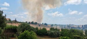incendio di vaste dimensioni