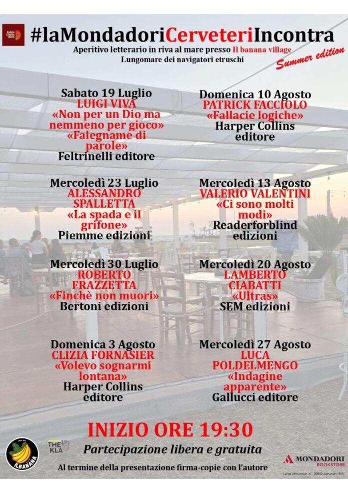 presentazione di libri Cerveteri Incontra