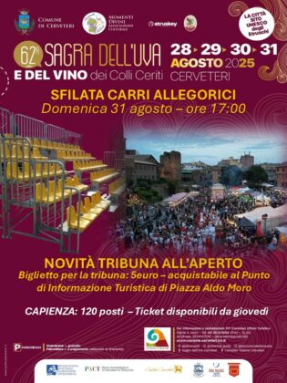 locandina sfilata dei carri allegorici