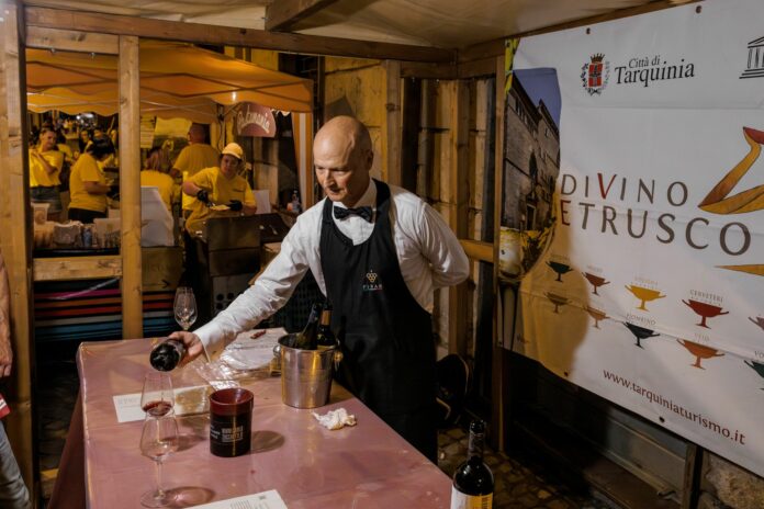 divino etrusco grande successo a Tarquinia