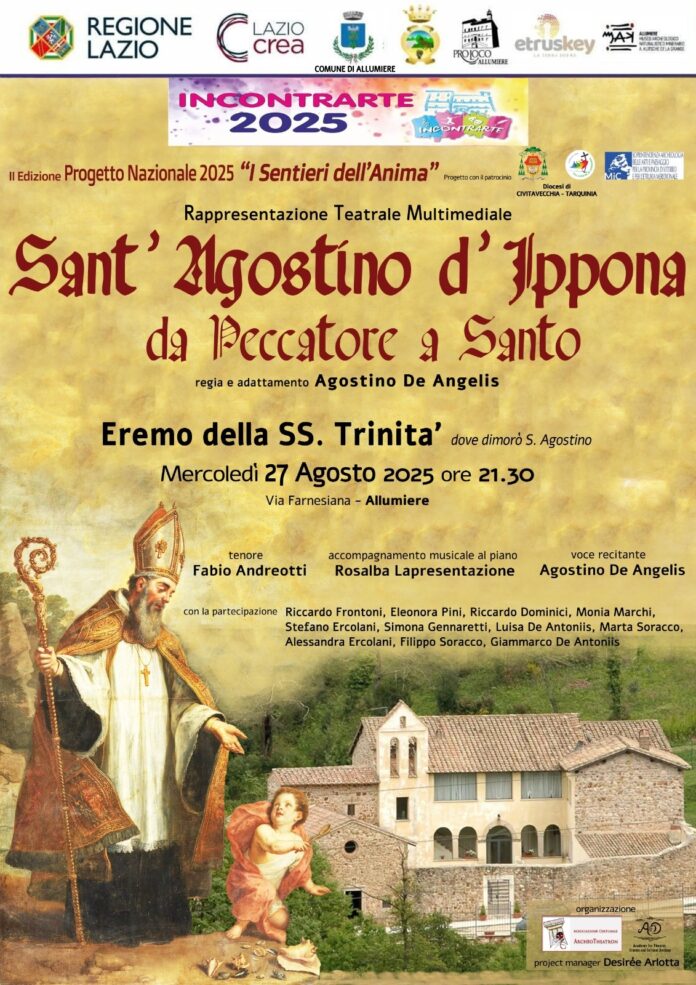 Lo spettacolo teatrale in programma ad Allumiere