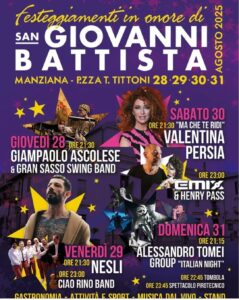 programma della festa patronale