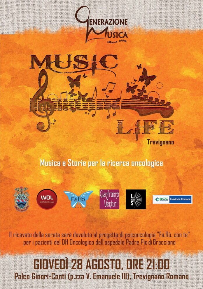 Gianfranco Venturi, music life a Trevignano