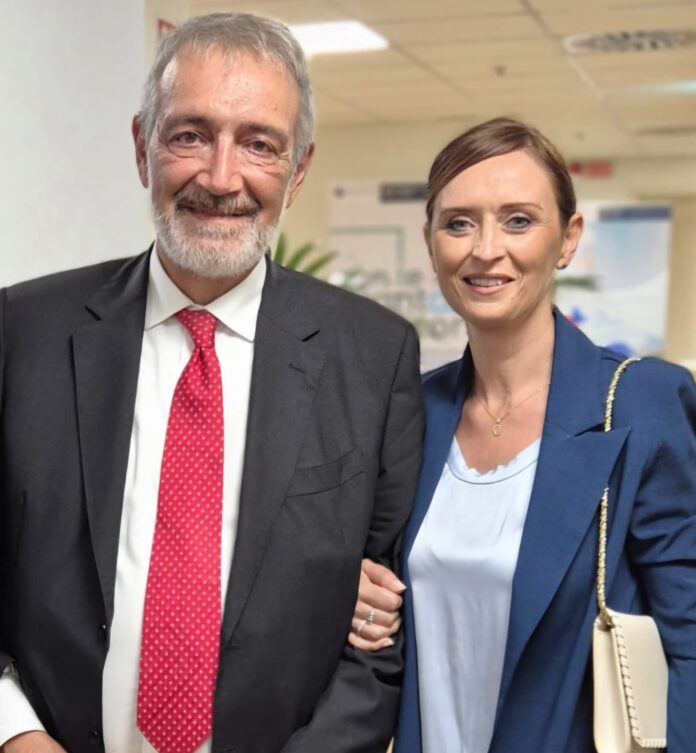 Il presidente della Regione Rocca