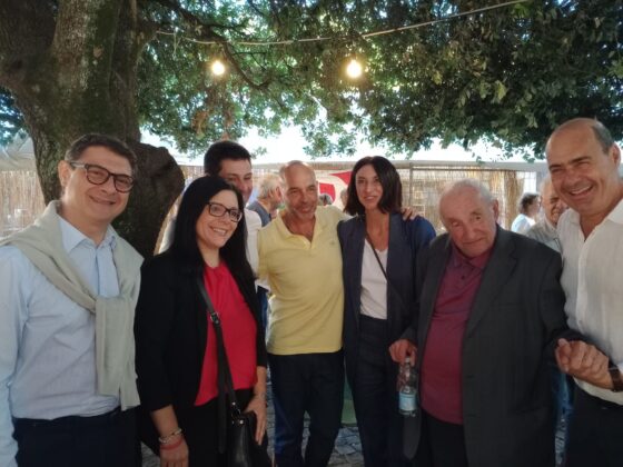 L'intervento di Zingaretti alla festa de l'Unità di Oriolo