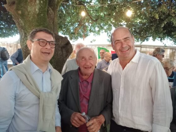 L'intervento di Zingaretti alla festa de l'Unità di Oriolo