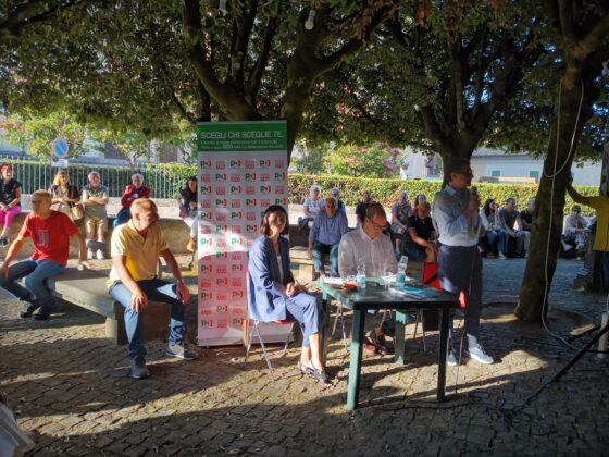 L'intervento di Zingaretti alla festa de l'Unità di Oriolo