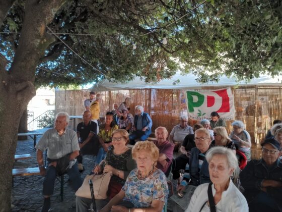 L'intervento di Zingaretti alla festa de l'Unità di Oriolo