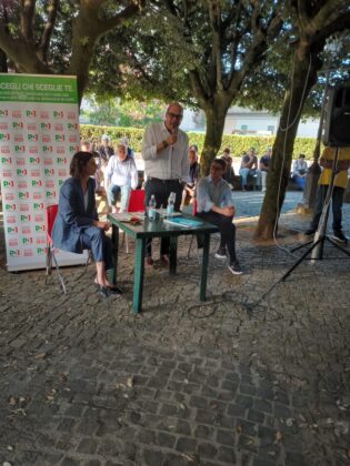 L'intervento di Zingaretti alla festa de l'Unità di Oriolo