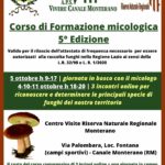 Corso di formazione micologica – 5° edizione – VCM