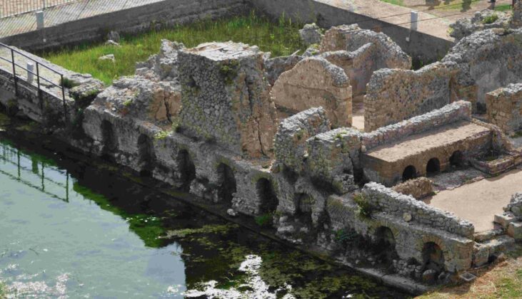 Grotta di Tiberio - la peschiera