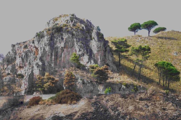 affioramento calcareo