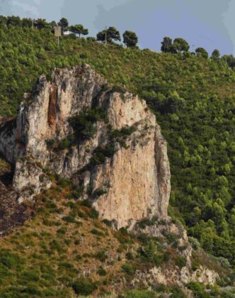 affioramento calcareo