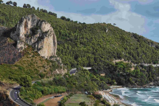 affioramento calcareo