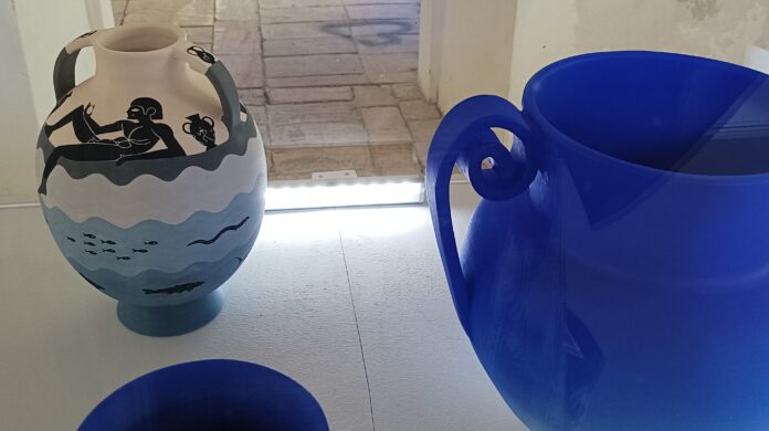 ritrovamento simulato di tomba a Oriolo