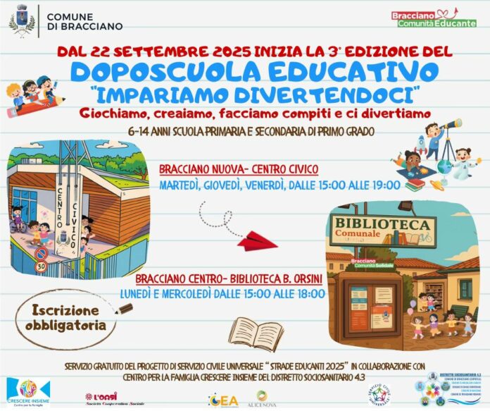 progetto doposcuola educativo