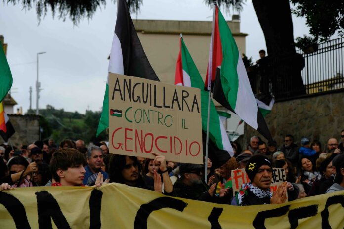 Grande adesione alla manifestazione di Anguillara