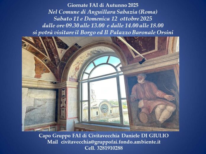 Giornata FAI ad Anguillara