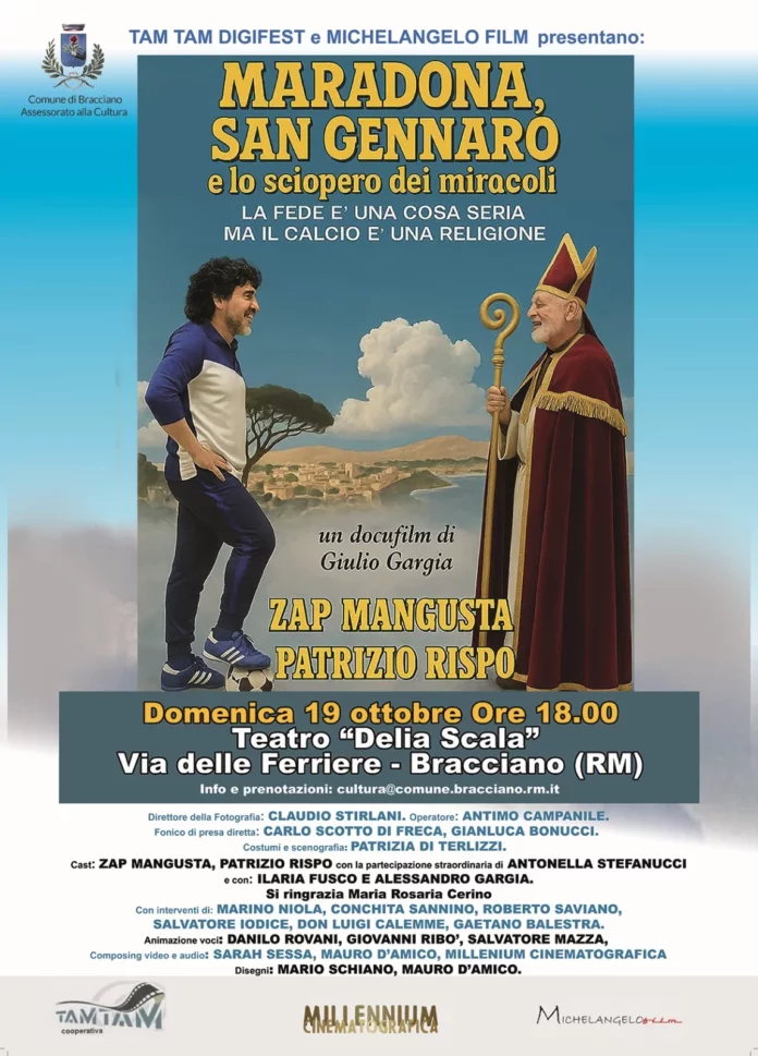 docufilm in programma a Bracciano