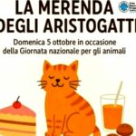 Locandina orizzontale dell’evento degli Aristogatti, particolare