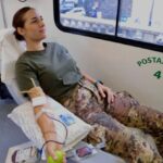 la donazione di sangue dei paracadutisti del 185° Reggimento Folgore