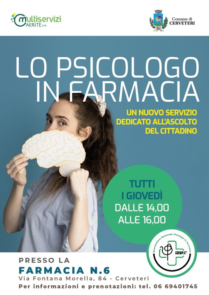 iniziativa della farmacia comunale nr. 6 di Cerveteri