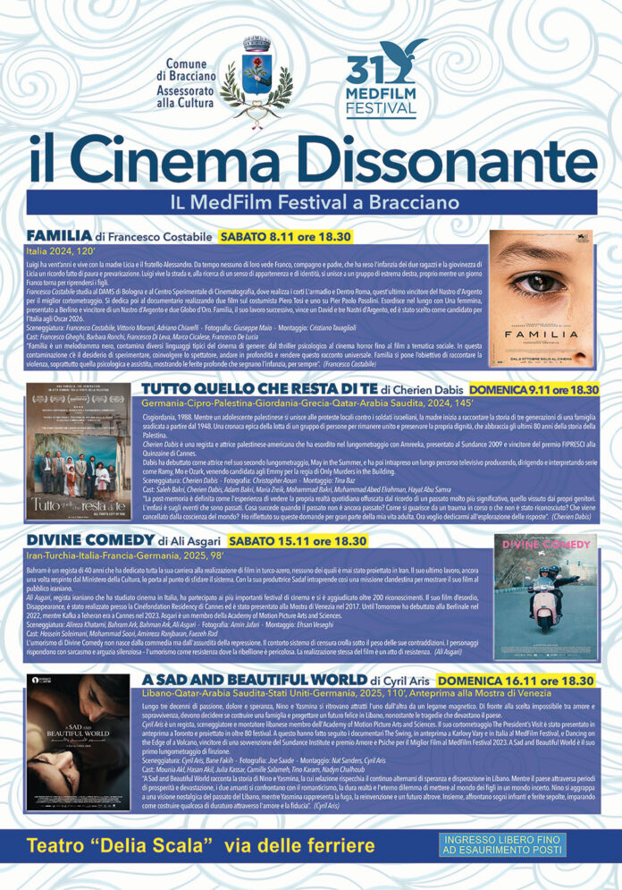 cinema dissonante a Bracciano