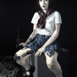 ROSALIA – 2024, acrylic on canvas, 200X140 ph sinatra