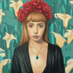 SINIBALDI #02 – 2024, acrylic on canvas, 60×80 ph di giugno