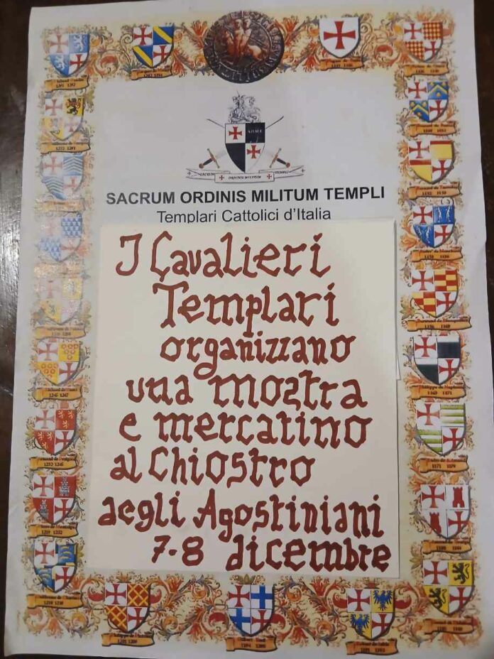 mostra e mercato di beneficienza dei Templari a Bracciano