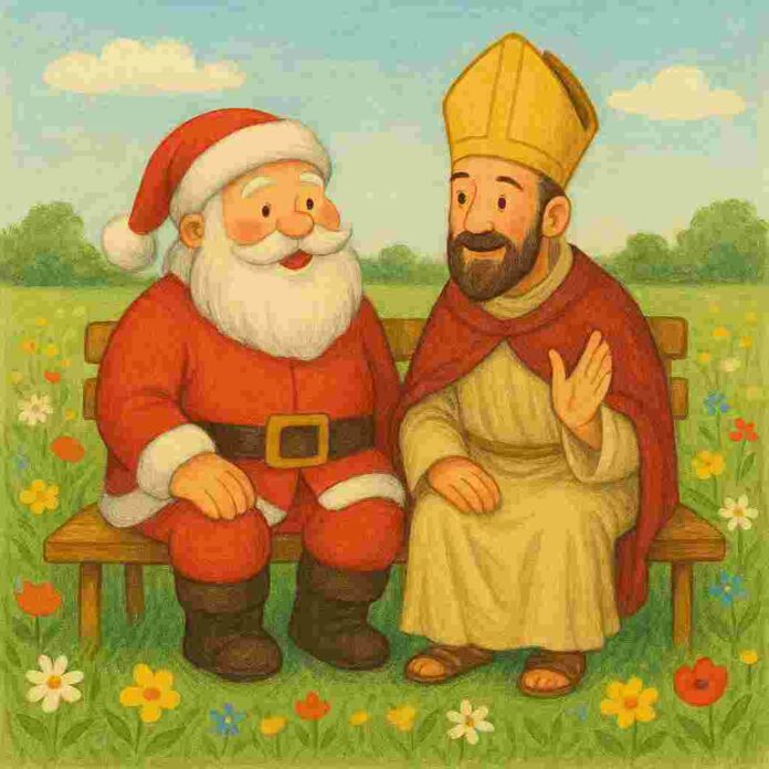 Babbo Natale e Sant'Agostino