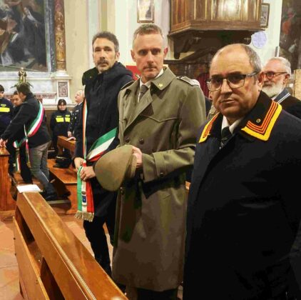 Celebrazione liturgica per Santa Barbara a Santa Maria Novella in Bracciano