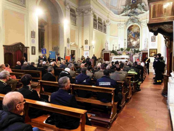 Celebrazione liturgica per Santa Barbara a Santa Maria Novella in Bracciano