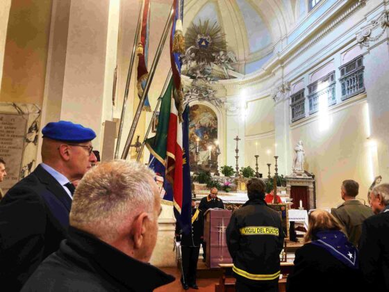 Celebrazione liturgica per Santa Barbara a Santa Maria Novella in Bracciano